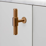 T-Bar Drawer Pull without Backplate - Warm Sunset