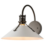 Henry Wall Sconce - Dark Smoke / White