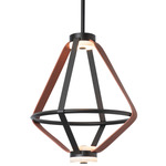 Aspen Pendant - Black / Alabaster