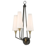 Hennin Wall Sconce - Oil Rubbed Bronze / Frost
