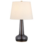 Rosenborg Table Lamp - Purple / Off White