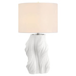 Watershed Table Lamp - White / White