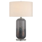 Lewes Table Lamp - Gray / Off White