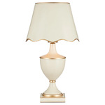 Travelogue Portable Table Lamp - Ivory