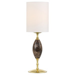 Marche Portable Table Lamp - Brass / Brown