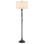 Mirage Floor Lamp - Black / White