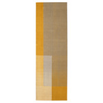 Haze Runner Rug - Overstock - Yellow Grey