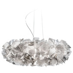 Clizia Pendant - Overstock - White / Fume