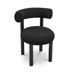 Fat Dining Chair - Overstock - Black