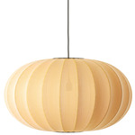 Knit Wit Oval Pendant - Overstock - Matte Black / Sunrise