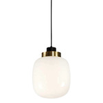 Legier Pendant - Overstock - Brass / Opal