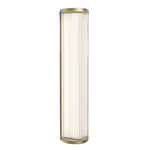 Versailles Wall Sconce - Matte Gold / Clear