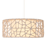C U C Me Hanging Lamp - Overstock - Cream