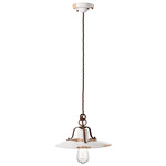 Country Pendant - Overstock - Vintage White