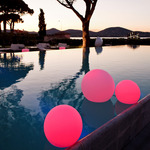 Globe Bluetooth Indoor / Outdoor LED Lamp - Overstock - White
