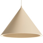 Annular Pendant - Overstock - Beige