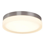 Slice Round Wall / Ceiling Light - Floor Model - Brushed Nickel / Opal