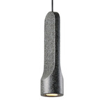 Parga Pendant - Matte Black / Black Granite