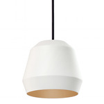 Bronx Pendant - White / Gold
