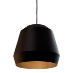 Bronx Pendant - Black / Gold