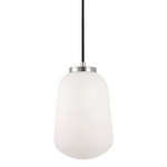 Olivia Color-Select Pendant - Polished Chrome / White