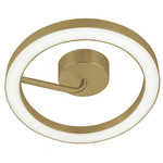 One Color-Select Ceiling Light - Antique Brass / White