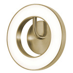 One Color-Select Wall Sconce - Antique Brass / White
