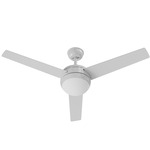 Davis LED Color-Select Ceiling Fan - White / Frosted