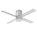 Ross LED Color-Select Ceiling Fan - White / Frosted