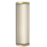 Versailles Wall Sconce - Matte Gold / Clear