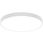 Jazz Round Ceiling Light Fixture - White