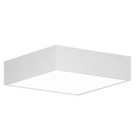 Jazz Square Ceiling Light Fixture - White