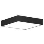 Jazz Square Ceiling Light Fixture - Black