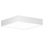 Jazz Square Ceiling Light Fixture - White