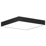 Jazz Square Ceiling Light Fixture - Black
