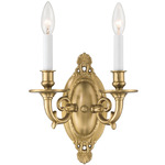 Milford Wall Sconce - Aged Brass