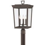 Belmont Outdoor Post Mount - Bronze