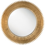 Broche Mirror - Antique Gold