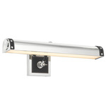 Callahan Picture Light - Polished Nickel / Black