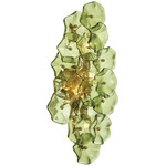 Esme Wall Sconce - Aged Brass / Green