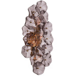 Esme Wall Sconce - Aged Brass / Smoke
