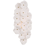 Esme Wall Sconce - Aged Brass / White