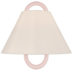 Jojo Wall Sconce - Blush / White