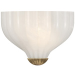 Layton Wall Sconce - Luxe Gold / White