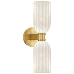 Lotus Dome Wall Sconce - Luxe Gold / White