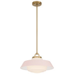 Xander Pendant - Vibrant Gold / Blush