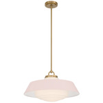 Xander Pendant - Vibrant Gold / Blush