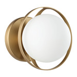 Parker Wall Sconce - Champagne Gold / Etched Opal