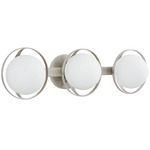 Parker Bathroom Vanity Light - Brushed Nickel / Etched Opal