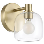 Valentina Wall Sconce - Champagne Gold / Clear